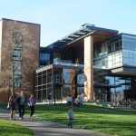 University Campus - people walking near Paccar Hall University of Washington during daytime