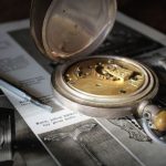 Clock Book - opened pocket watch